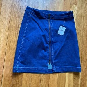 NWT Free People Denim Skirt